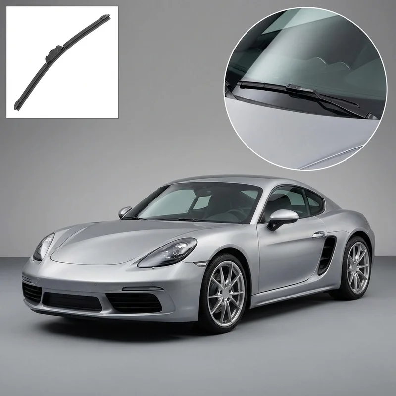 Passenger Side Wiper Blade for Porsche 718 Cayman (2017 - 2023) - 1